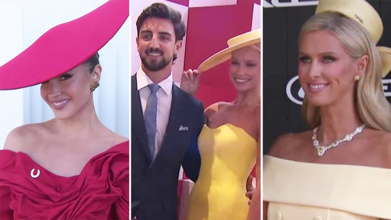 Celebs flock to the Birdcage for Melbourne Cup Day