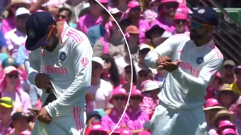 Kohli baits crowd with sandpaper taunts