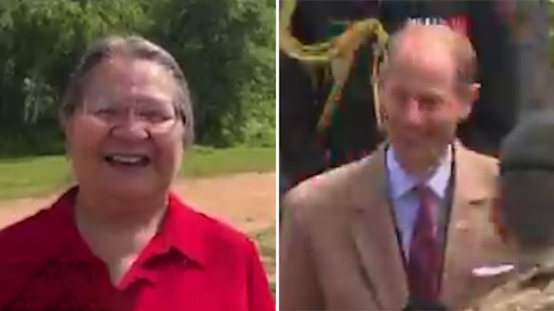 Royal fan shares story of hugging Prince Edward in Canada