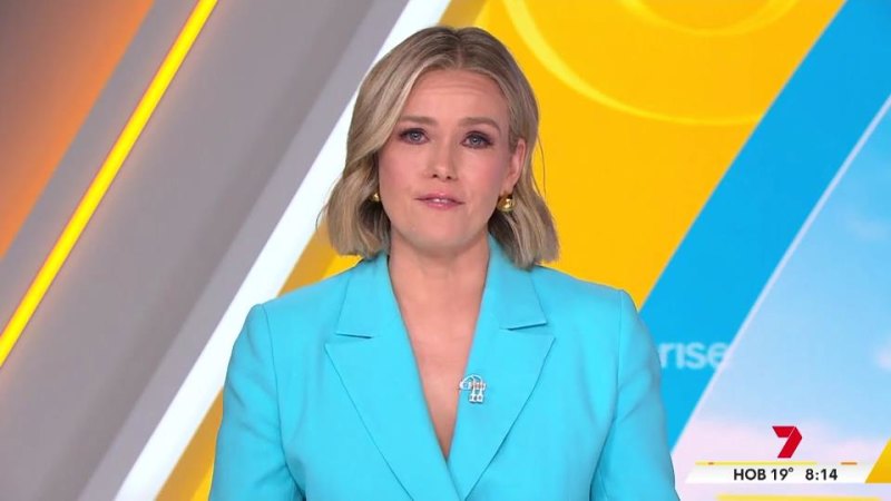 Sunrise presenter Edwina Bartholomew’s cancer announcement