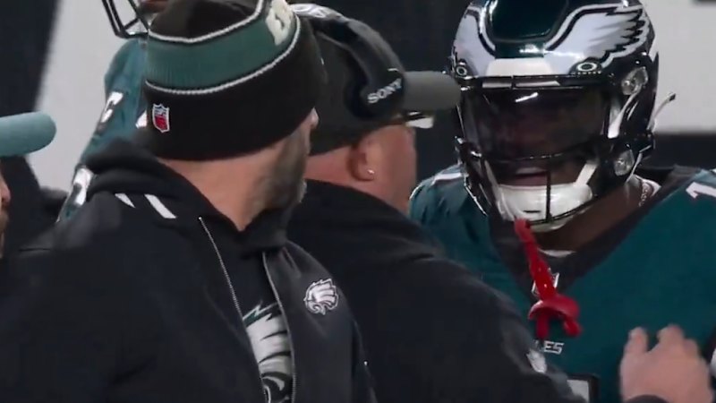 Eagles coach separated from star player