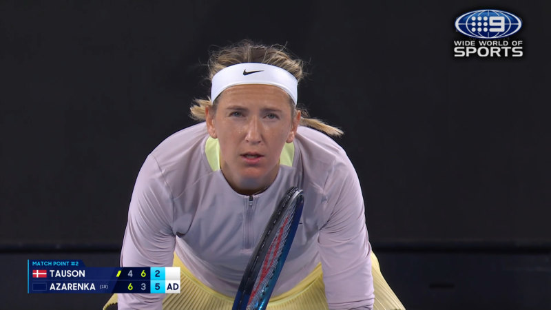 Australian Open Highlights: Victoria Azarenka v Clara Tauson