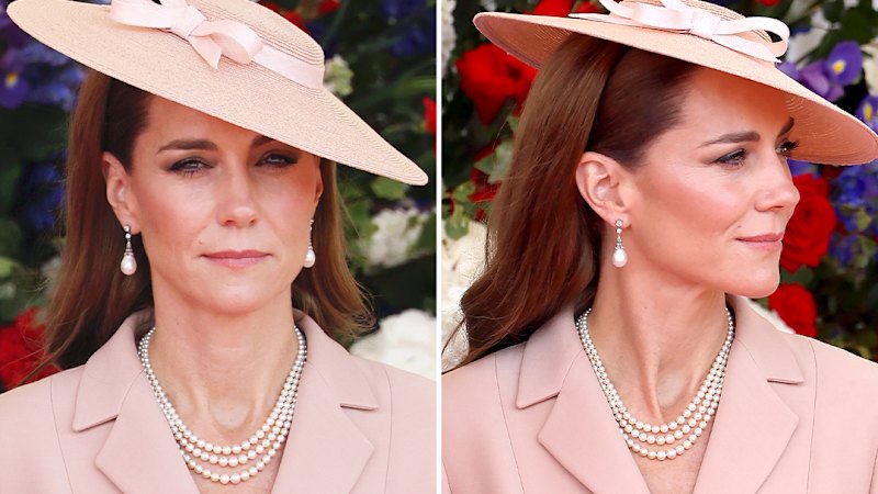 Royal family greet Macrons at state visit in London