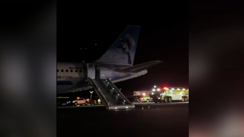 Person dies after being hit by plane that was taking off from US airport