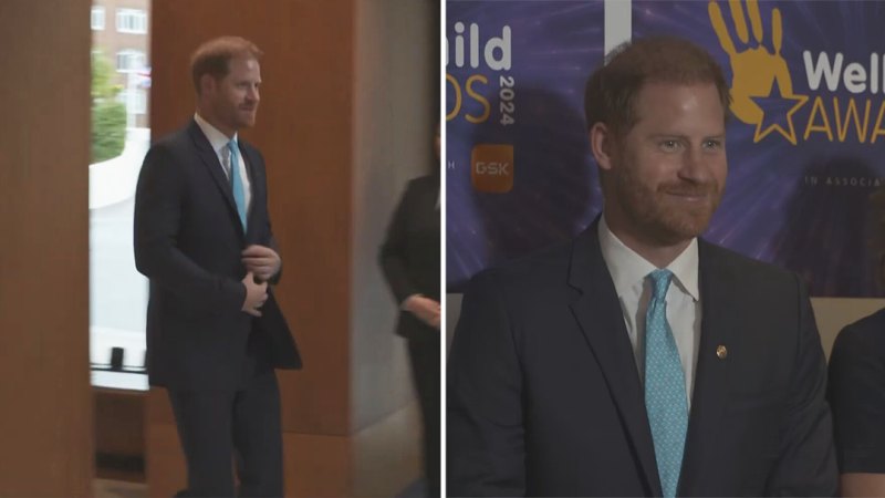 Prince Harry returns to the United Kingdom for awards ceremony