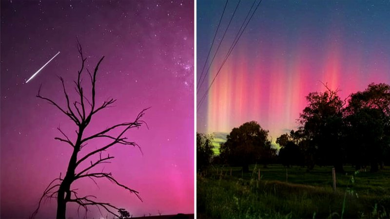 Aurora Australis lights up our skies