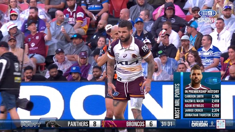 Reynolds goes past El Masri