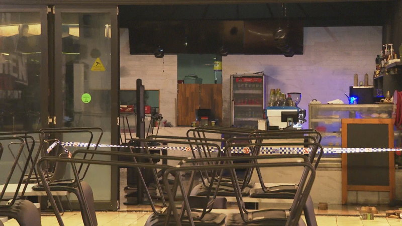 Chicken shop fire treated as suspicious