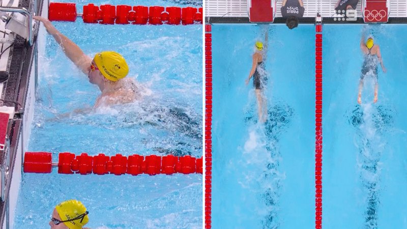 Mollie, Shayna Jack go 1-2 in 100m freestly heat