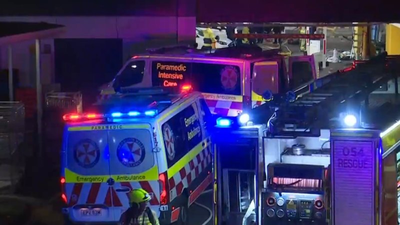 Boy, 16, fighting for life after crashing into hospital car park in Sydney’s south