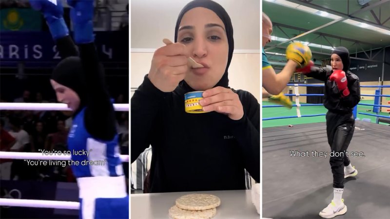 Tina Rahimi takes her followers behind the scenes of her training regimen