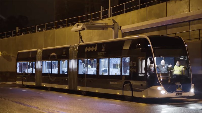 Brisbane metro charger trials