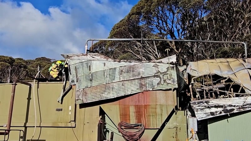 Fire destroys sewage treatment plant at Charlotte Pass