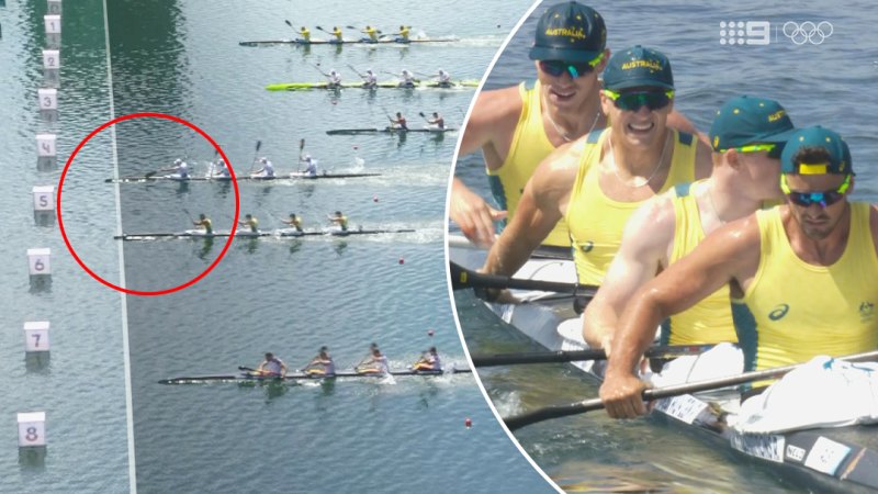 Australia denied gold in thrilling photo finish