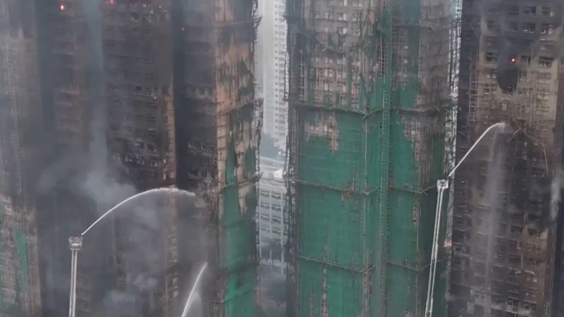 Death toll from Hong Kong fire rises