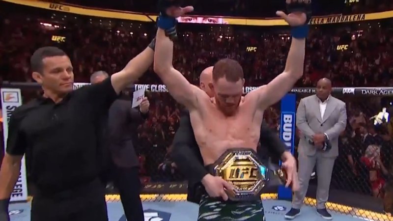 Aussie becomes UFC champ