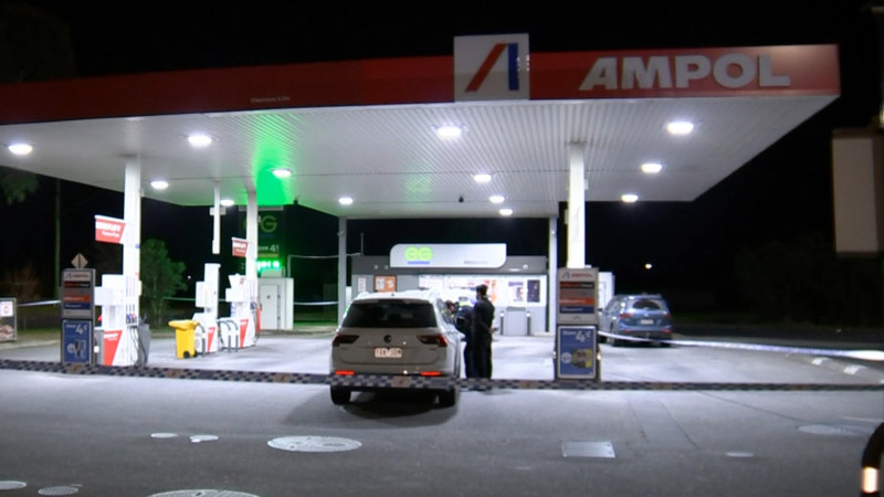 Service station worker assaulted at gunpoint in Melbourne