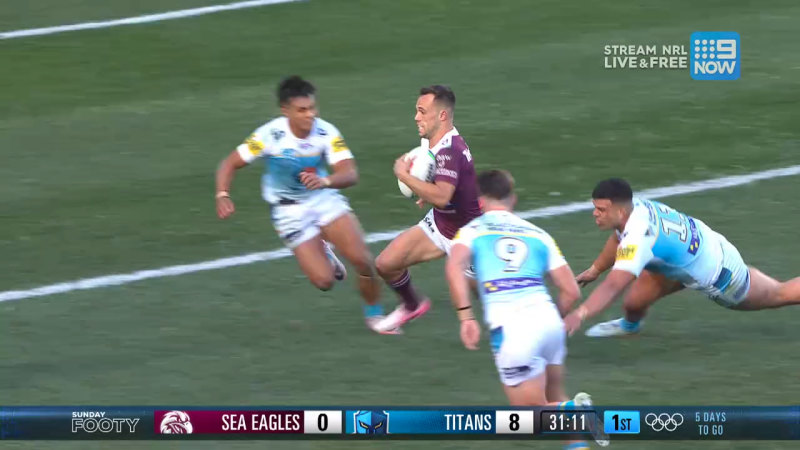 NRL Highlights: Sea Eagles v Titans – Round 20