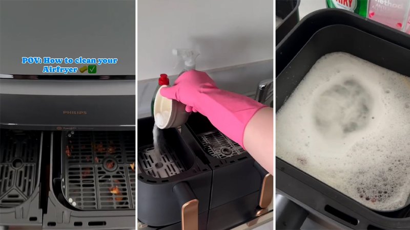 Phillips shares 'simple' air fryer cleaning hack