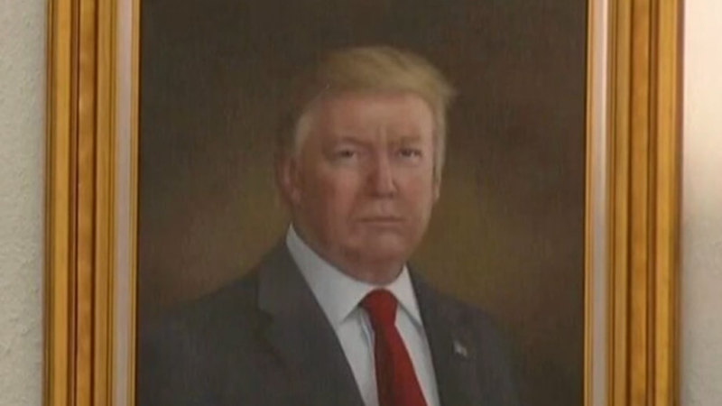 Donald Trump in new social media spray