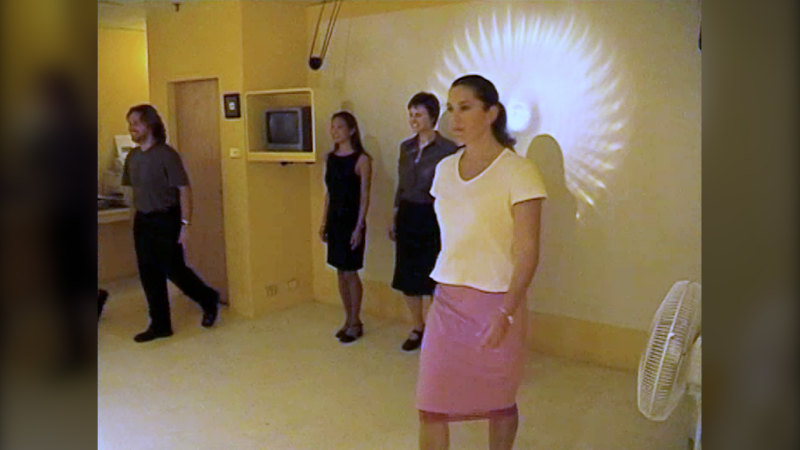 Crown Princess Mary learns to walk in deportment class before she was a royal