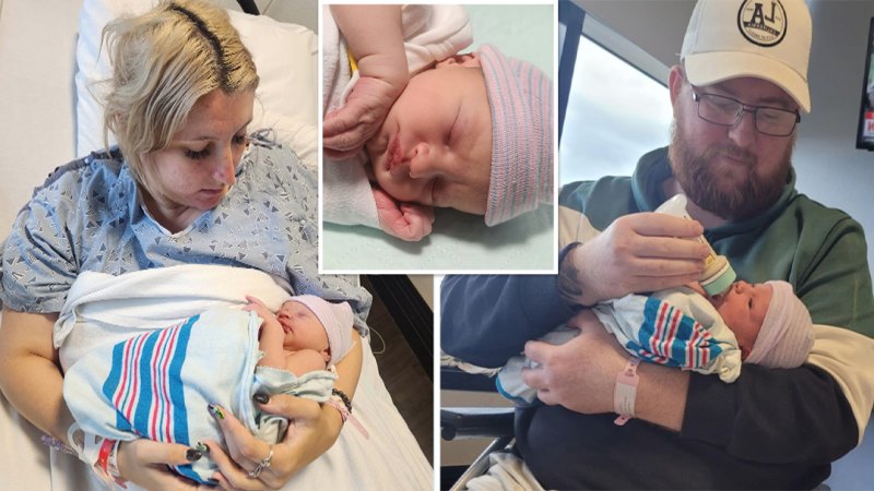 Australian couple stuck in Florida after welcoming surprise baby during Hurricane Milton