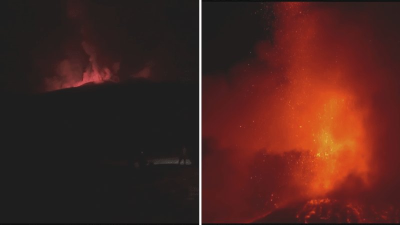 Volcanic eruption in Sicily impacting travel in Europe