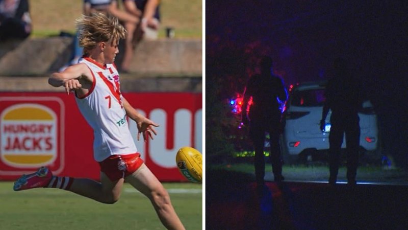 Football player killed in Perth crash