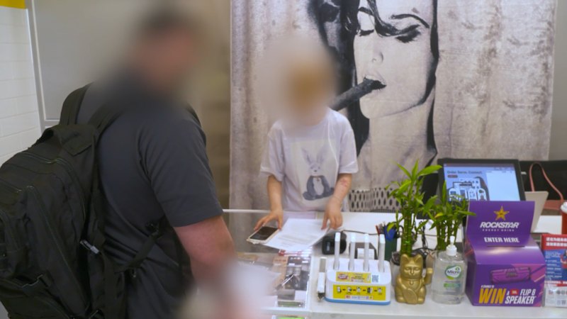 Sydney stores raided as NSW cracks down on illegal tobacco.