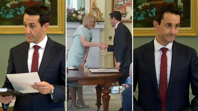 David Crisafulli sworn in as Queensland’s 41st premier