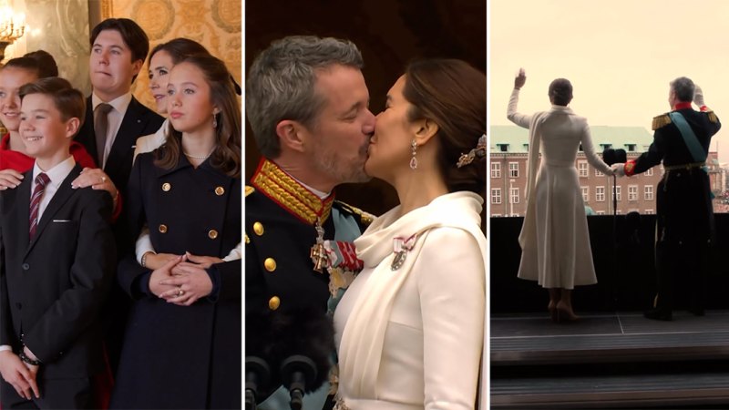 Incredible moments from King Frederik and Queen Mary's proclamation