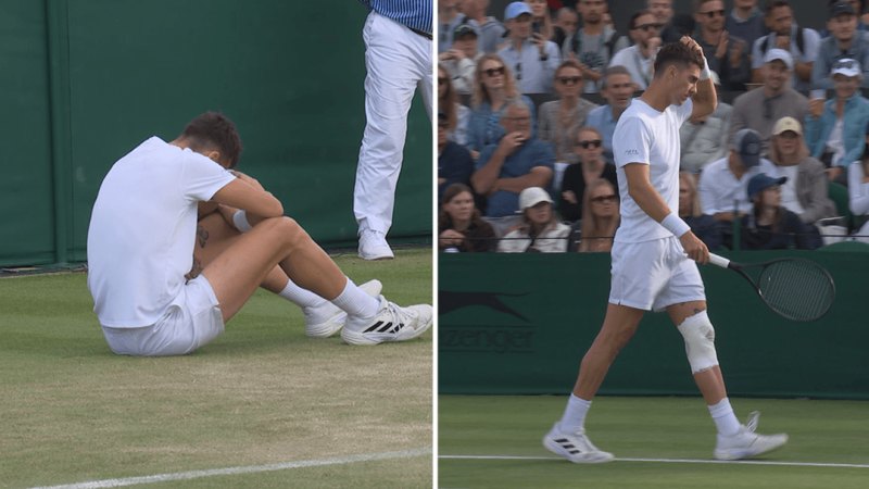 Kokkinakis out of Wimbledon injured