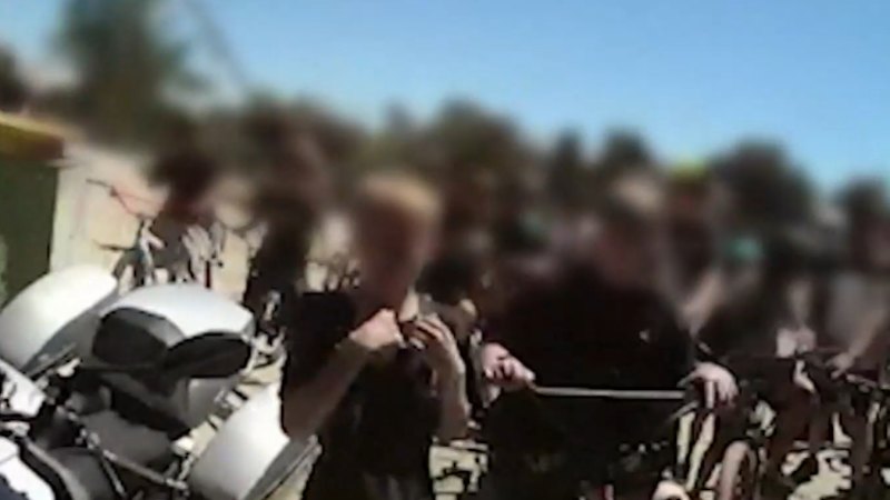 Bodycam footage of alleged assault on police officer released