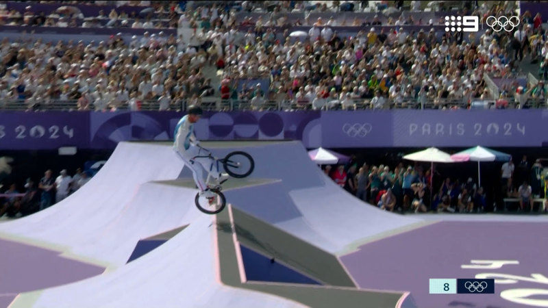 French BMX star’s run stuns commentators