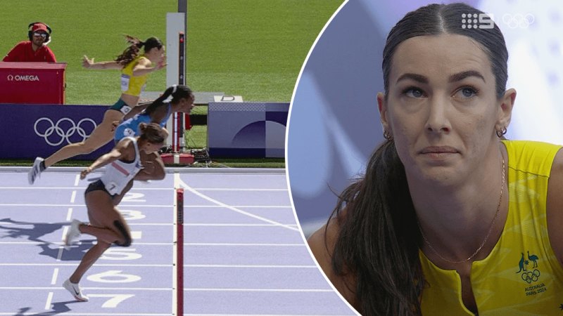 Aussie hurdler in dead-heat with Belgian