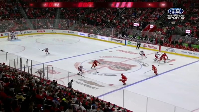 NHL Highlights: New York Rangers v Detroit Red Wings