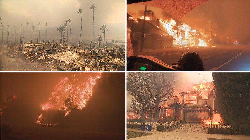 Los Angeles devastated by raging fires