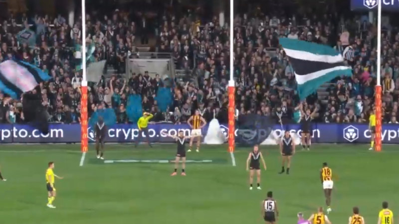 Port star stunned by umpire’s call