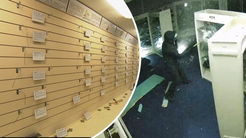 Police appeal for information after 27 guns stolen from museum