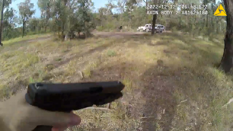 Body-cam footage from Queensland’s worst police shooting in Wieambilla