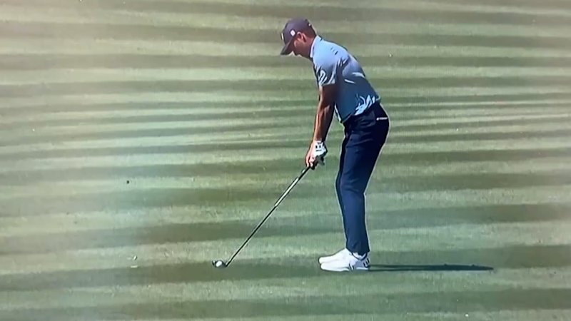 Jordan Spieth launches club after poor shot