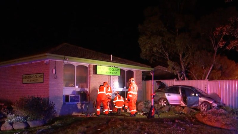 Car smashes into dental surgery in Melbourne