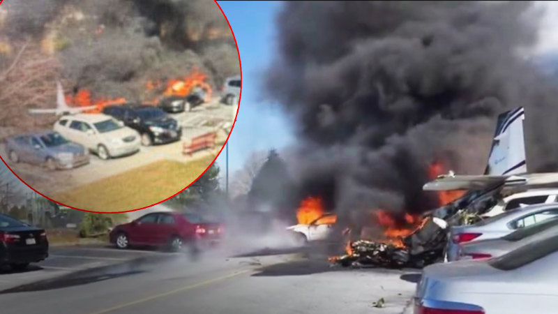 Light plane crashes in Pennsylvania