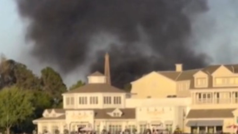 Fire breaks out at Disney's Epcot in Florida