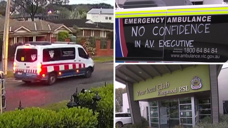 Anger after man dies while waiting for ambulance in Melbourne