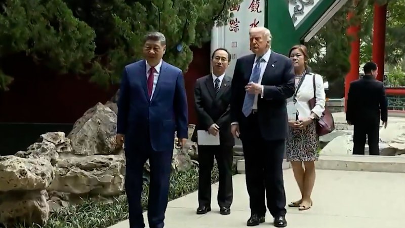 Xi shows Trump historic imperial gardens