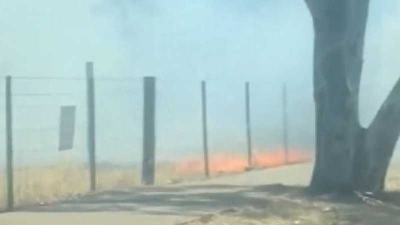 Residents told to leave as fire burns metres from homes in Adelaide