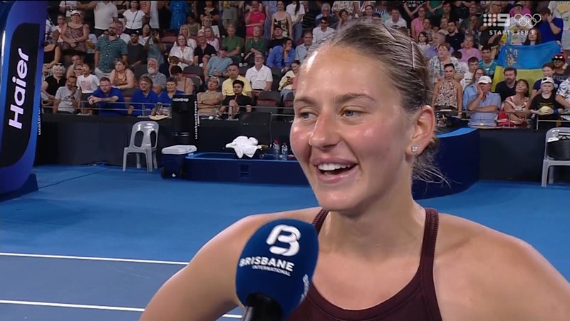 Kostyuk: 'I hope I go to sleep before 3am'