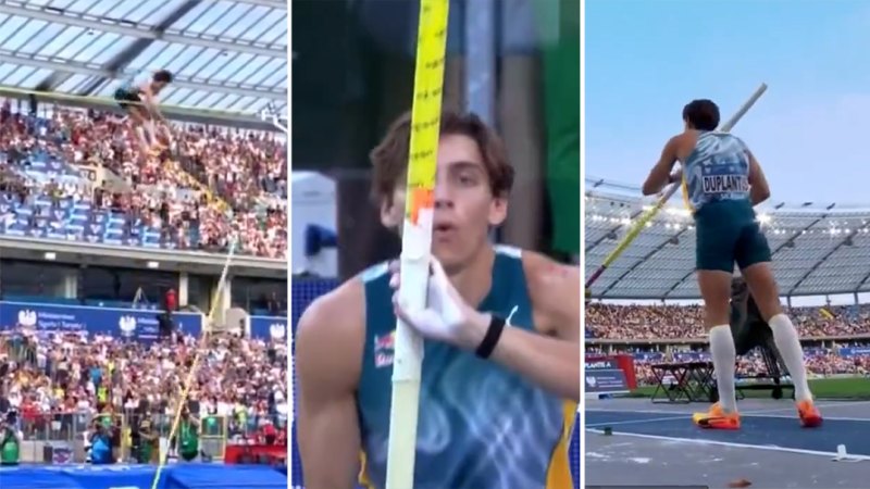 Duplantis breaks world record again