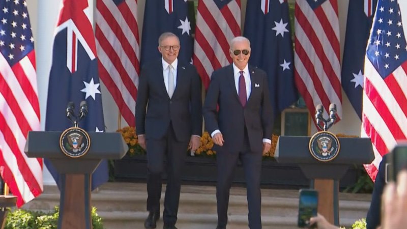 Biden welcomes Anthony Albanese into home ahead of Quad summit